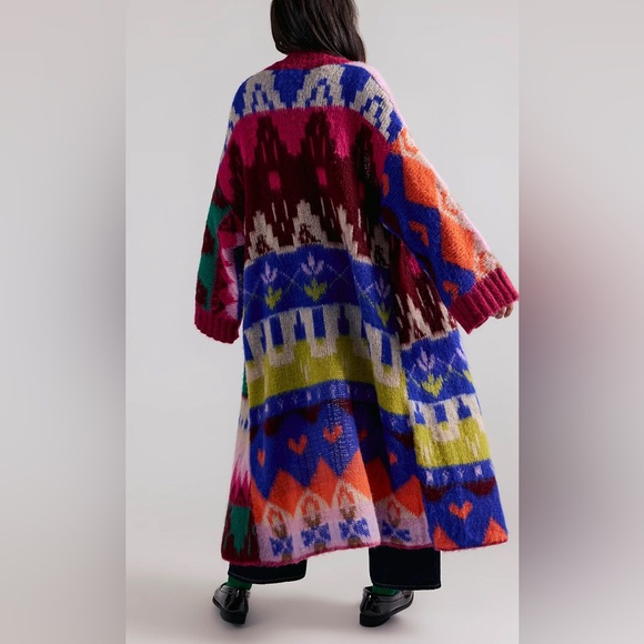 Free People - Folk Song Maxi Cardi - Picture 7 of 7